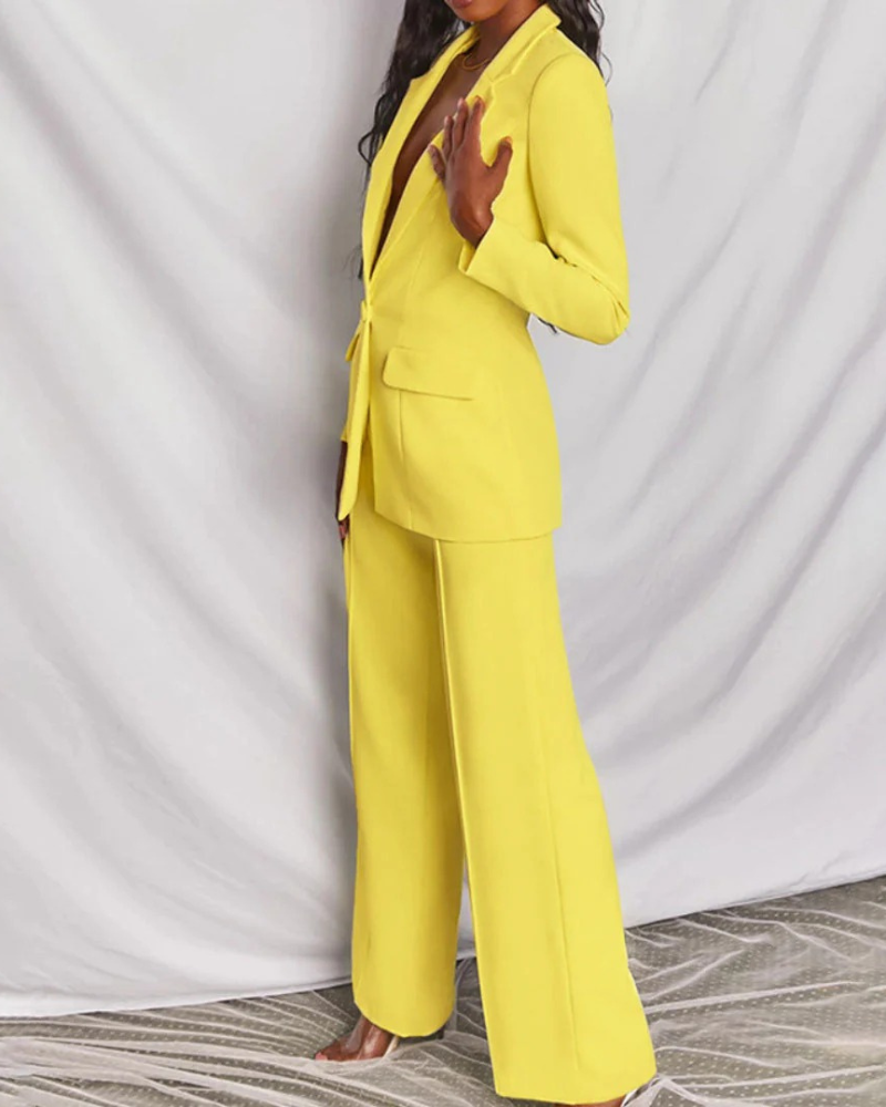 Klassischer Blazer und Hosenanzug für Damen für elegante und vielseitige Outfits