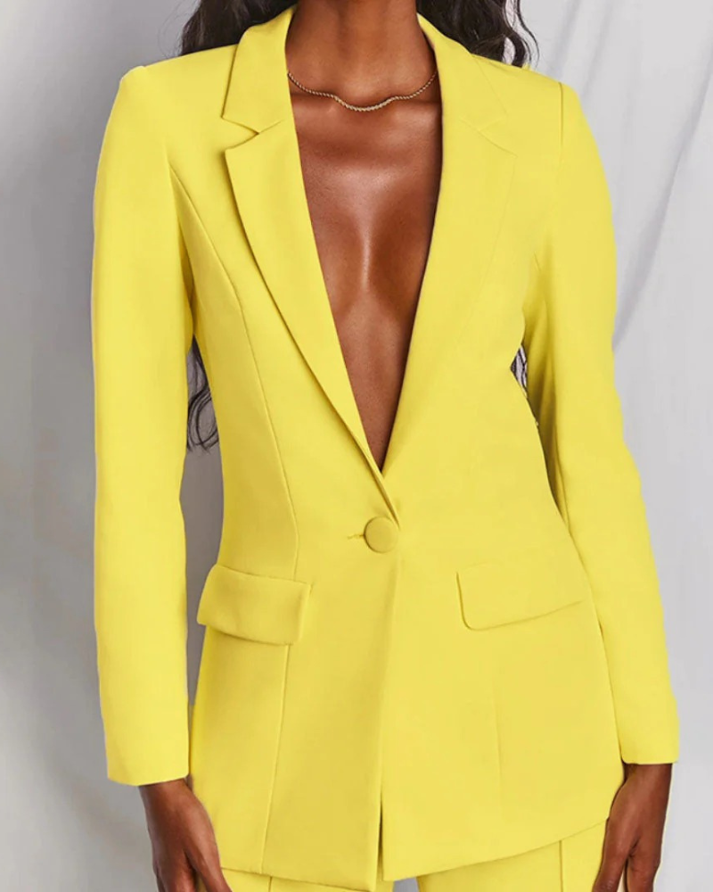 Klassischer Blazer und Hosenanzug für Damen für elegante und vielseitige Outfits