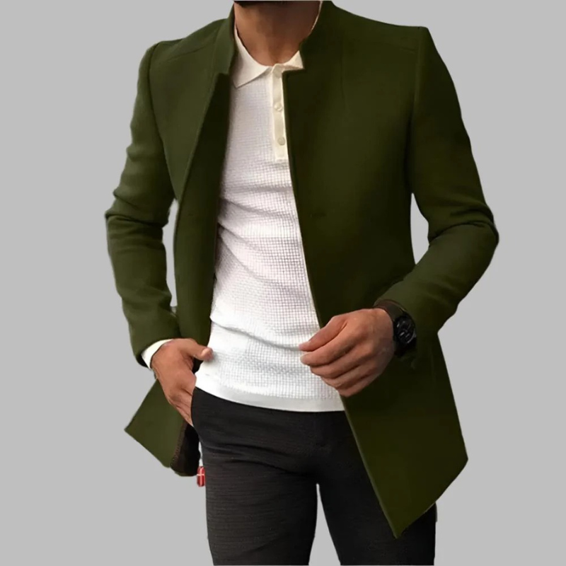 Klassischer Freizeitmantel für Herren in elegantem Design