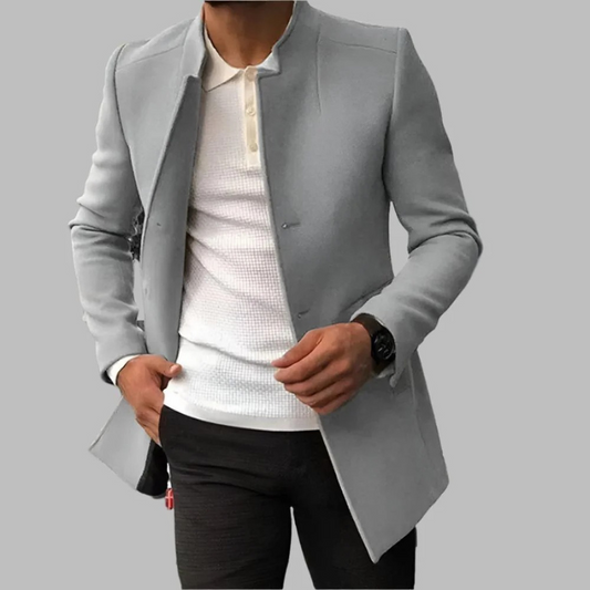 Klassischer Freizeitmantel für Herren in elegantem Design