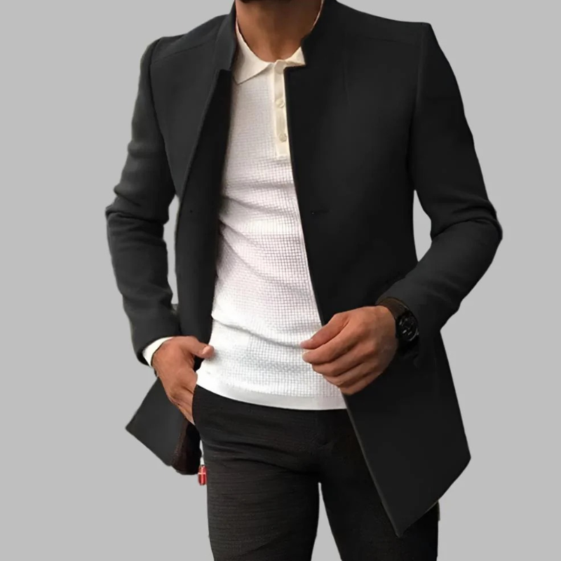 Klassischer Freizeitmantel für Herren in elegantem Design
