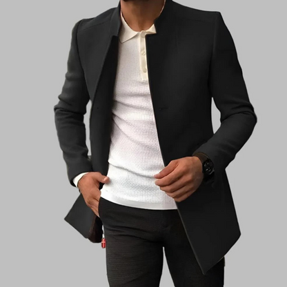 Klassischer Freizeitmantel für Herren in elegantem Design