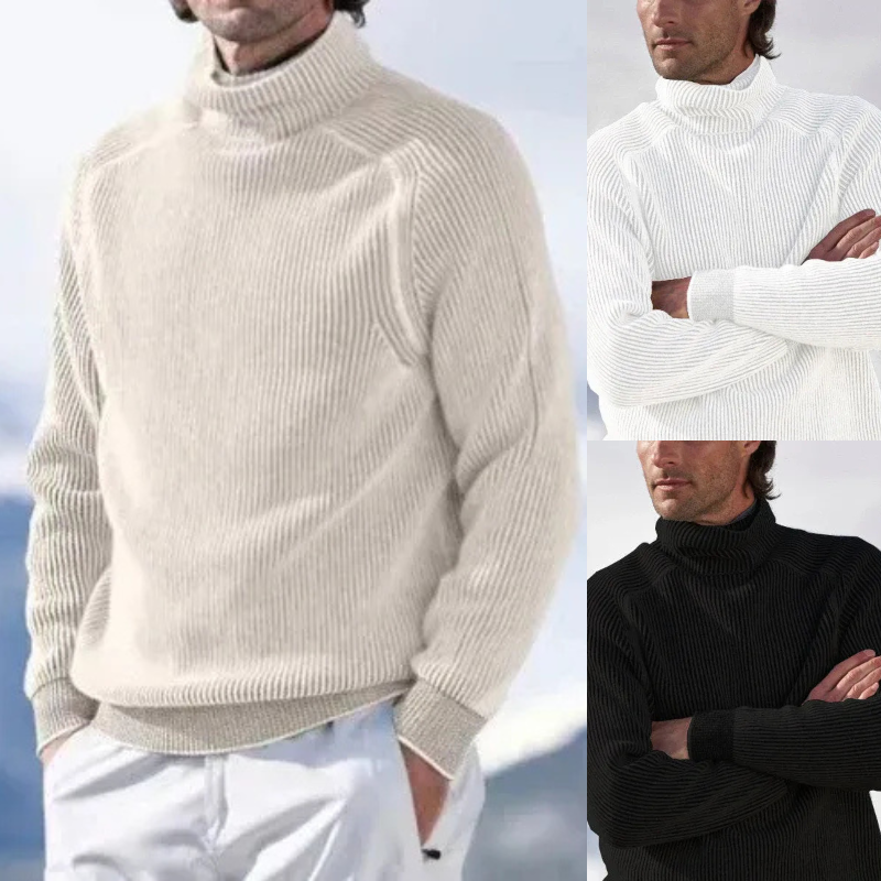 Klassischer warmer Pullover für Herren in elegantem und zeitlosem Design