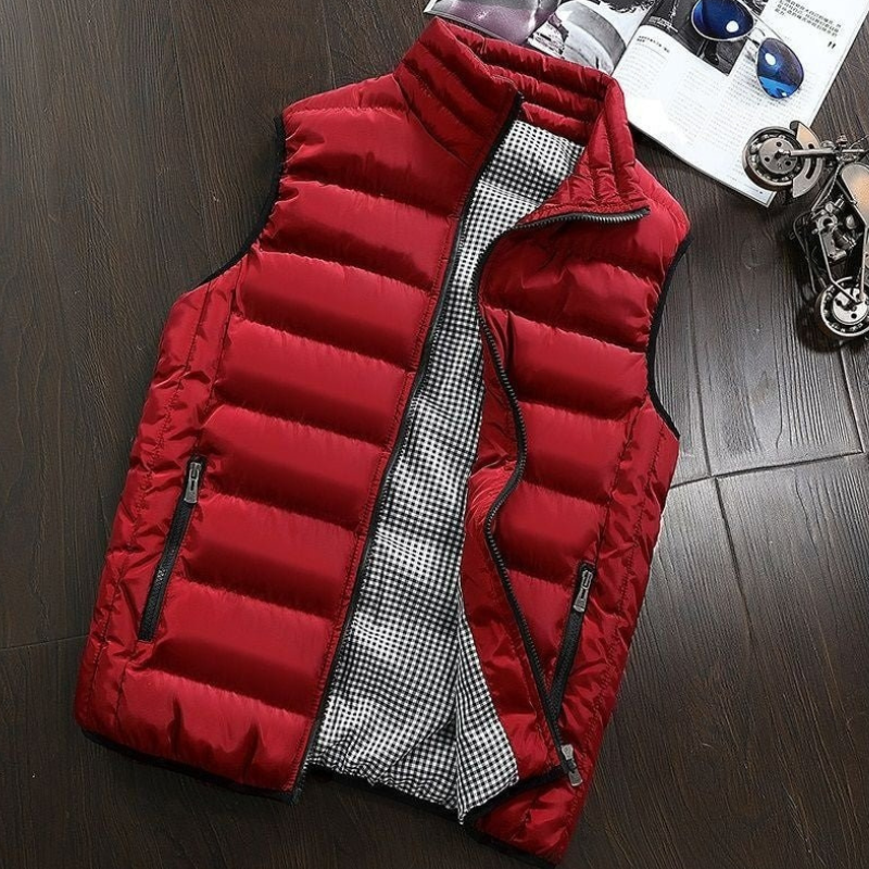 Klassischer Winter-Bodywarmer für Herren in zeitlosem Design