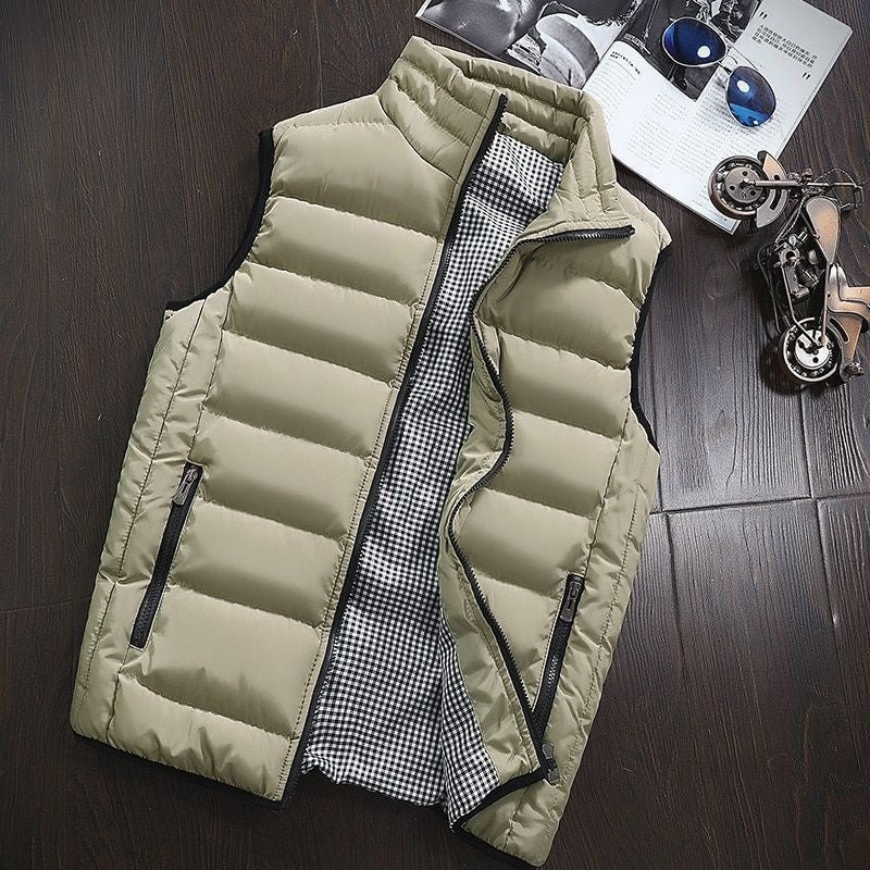 Klassischer Winter-Bodywarmer für Herren in zeitlosem Design
