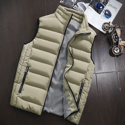 Klassischer Winter-Bodywarmer für Herren in zeitlosem Design