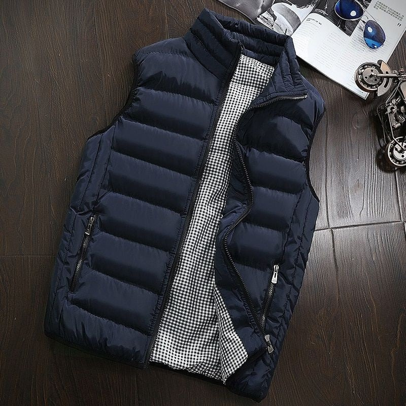 Klassischer Winter-Bodywarmer für Herren in zeitlosem Design