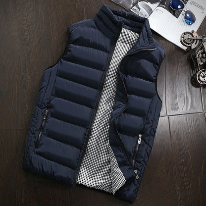 Klassischer Winter-Bodywarmer für Herren in zeitlosem Design