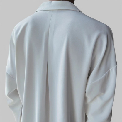 Klassisches formelles Herrenhemd in elegantem Design – ideal für Büro und Alltag