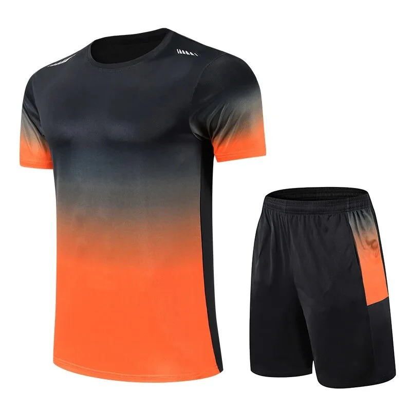 Klassisches Herren-Turnhemd & Shorts-Set für Sport und Freizeit in sportlichem Design