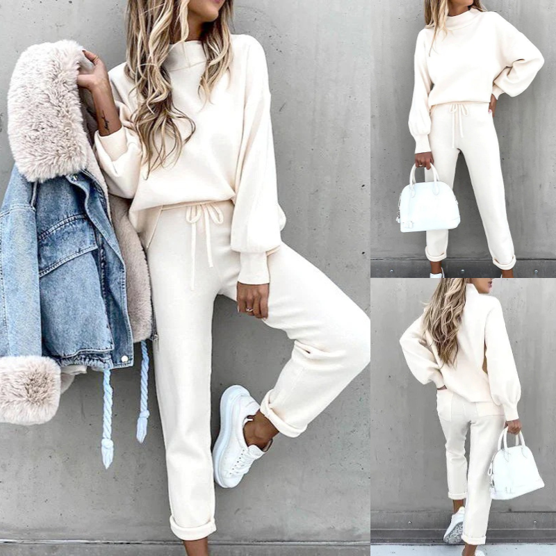 Kuscheliges Set für Damen, bequem und stilvoll für Freizeit und Zuhause