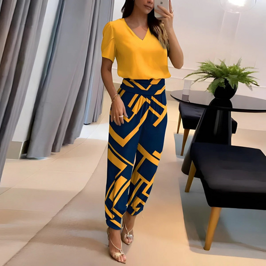 Lässige Bluse und Hose für Damen für entspannte und moderne Alltags-Looks
