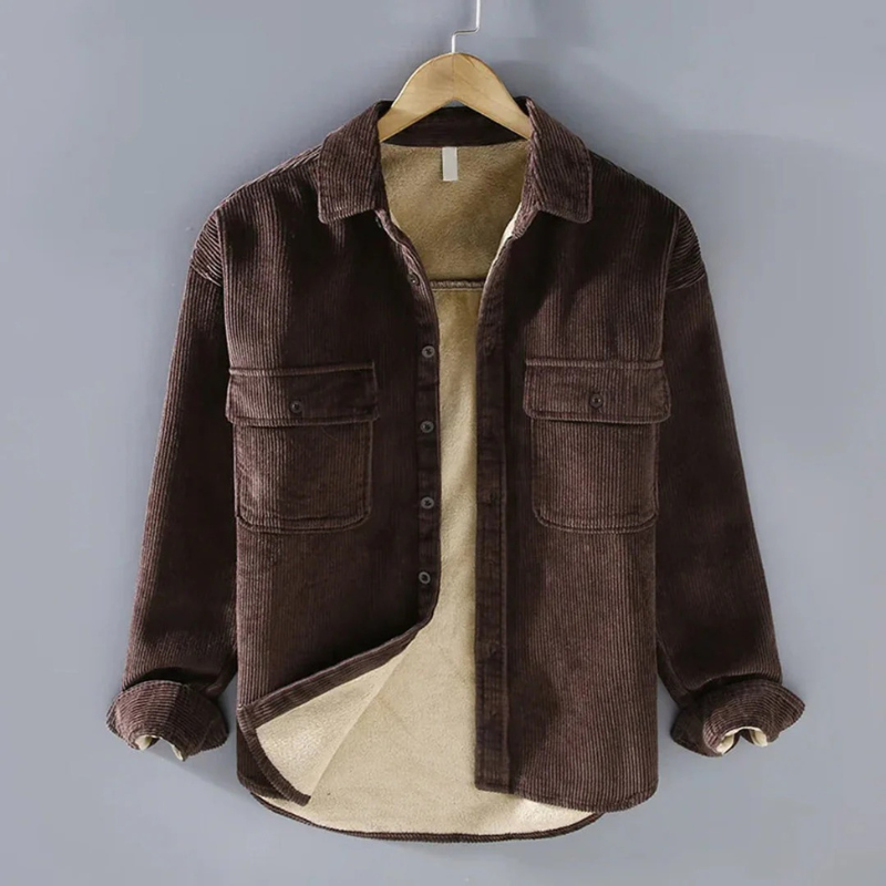 Lässige Herbstjacke für Herren in modernem Stil, ideal für kühle Übergangstage