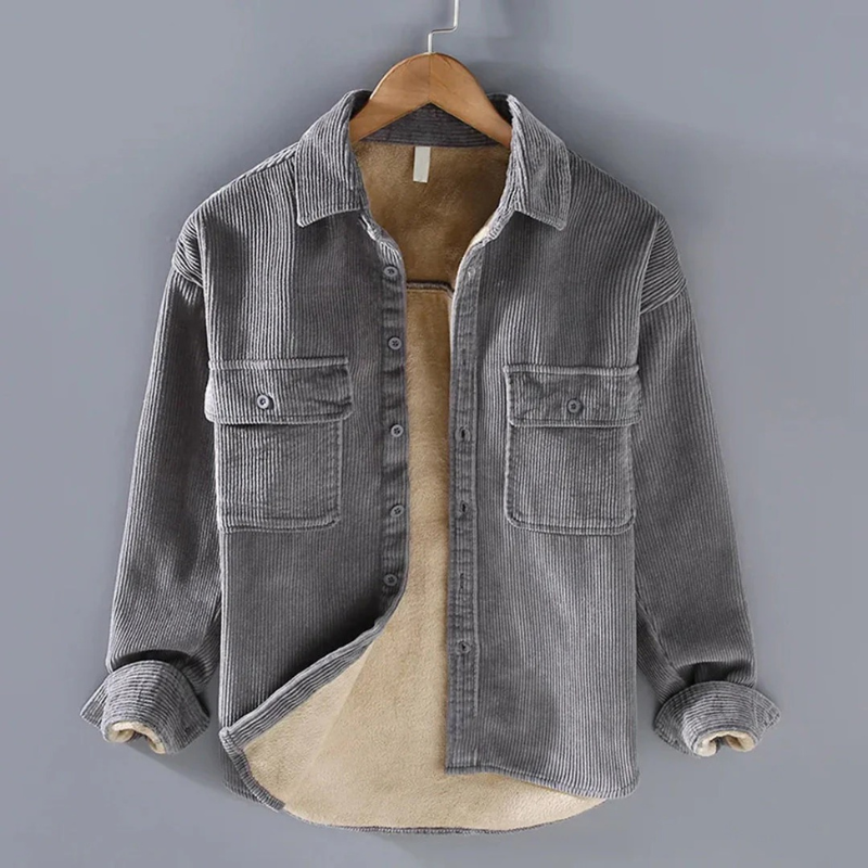 Lässige Herbstjacke für Herren in modernem Stil, ideal für kühle Übergangstage