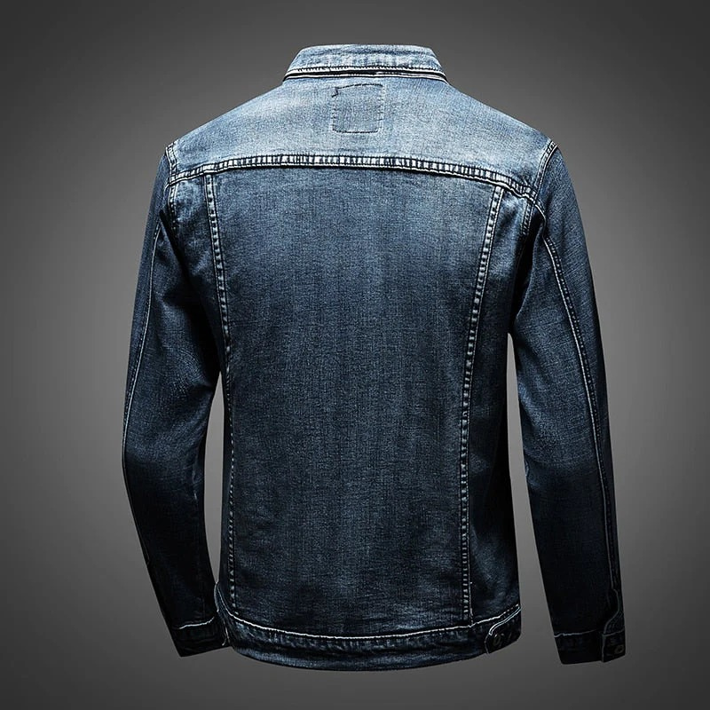 Lässige Jeansjacke für Herren in modernem, zeitlosem Design