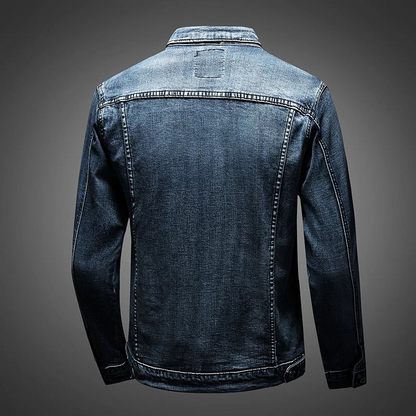 Lässige Jeansjacke für Herren in modernem, zeitlosem Design
