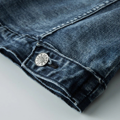 Lässige Jeansjacke für Herren in modernem, zeitlosem Design