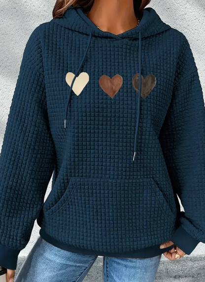 Lässiger Kapuzenpullover für Damen in modernem Look