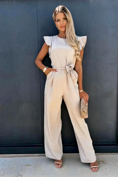 Lässiger Sommer-Jumpsuit für Damen mit lockerer Passform für warme Tage

