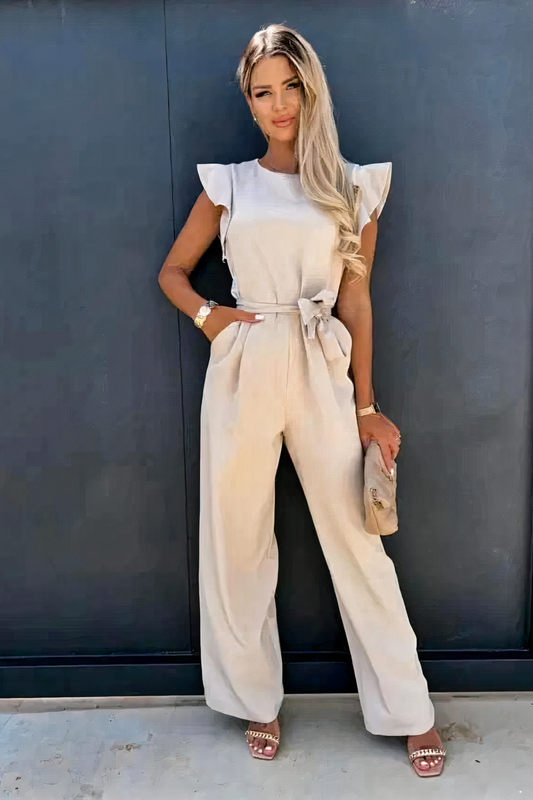 Lässiger Sommer-Jumpsuit für Damen mit lockerer Passform für warme Tage

