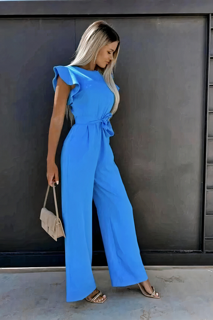 Lässiger Sommer-Jumpsuit für Damen mit lockerer Passform für warme Tage

