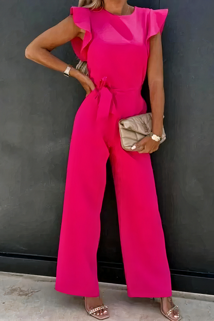 Lässiger Sommer-Jumpsuit für Damen mit lockerer Passform für warme Tage

