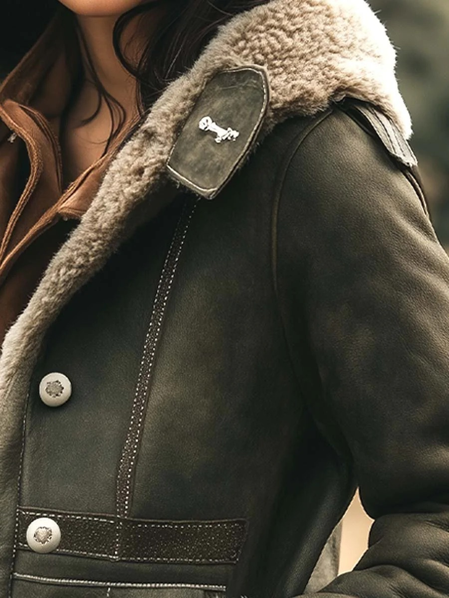 Luxuriöse Vintage-Jacke für Damen mit zeitloser Eleganz und klassischem Stil