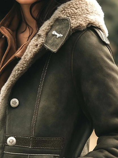 Luxuriöse Vintage-Jacke für Damen mit zeitloser Eleganz und klassischem Stil