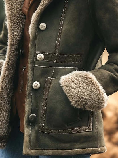 Luxuriöse Vintage-Jacke für Damen mit zeitloser Eleganz und klassischem Stil