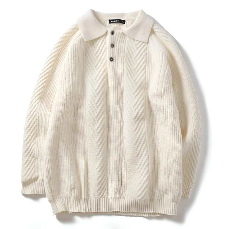 Luxuriöser Pullover für Herren in elegantem Stil