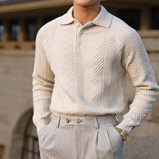 Luxuriöser Pullover für Herren in elegantem Stil