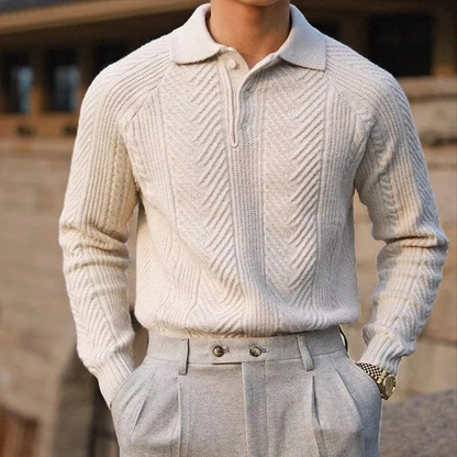 Luxuriöser Pullover für Herren in elegantem Stil