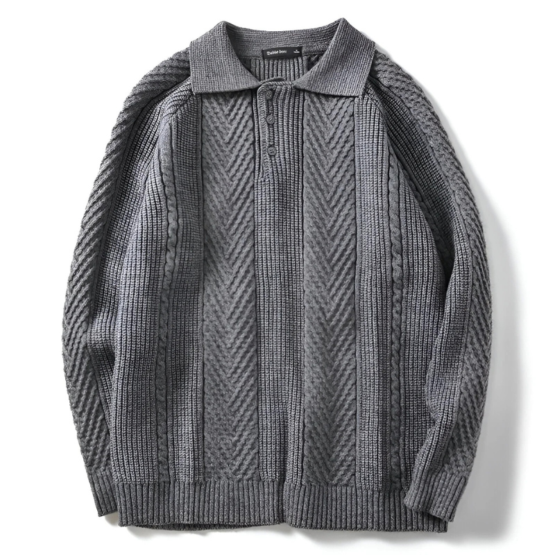 Luxuriöser Pullover für Herren in elegantem Stil