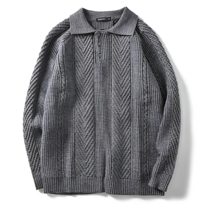 Luxuriöser Pullover für Herren in elegantem Stil