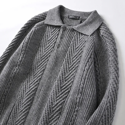 Luxuriöser Pullover für Herren in elegantem Stil