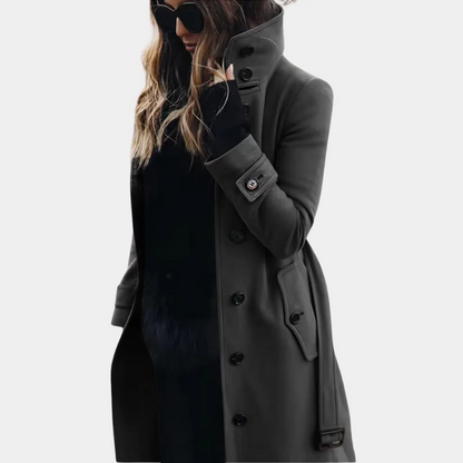 Luxuriöser Trenchcoat für Damen in elegantem Design
