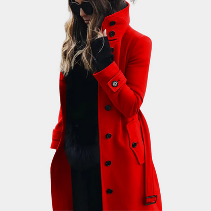 Luxuriöser Trenchcoat für Damen in elegantem Design