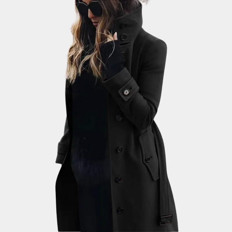 Luxuriöser Trenchcoat für Damen in elegantem Design