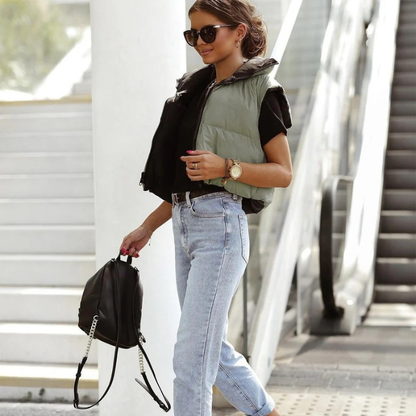 Moderne Damen-Weste in elegantem Stil für vielseitige Alltagslooks