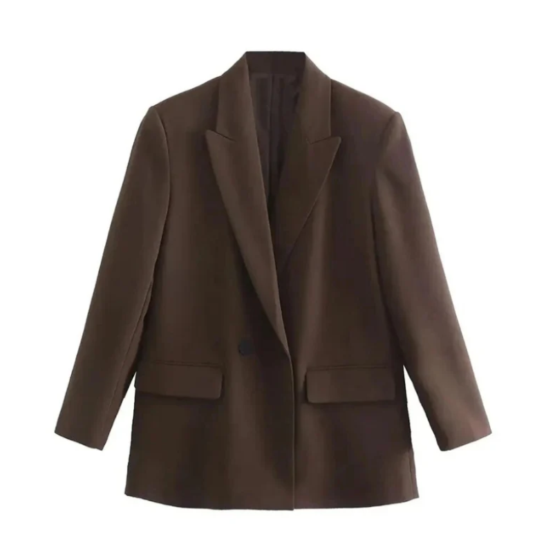 Moderner Oversize-Blazer für Damen in elegantem Oversize-Design
