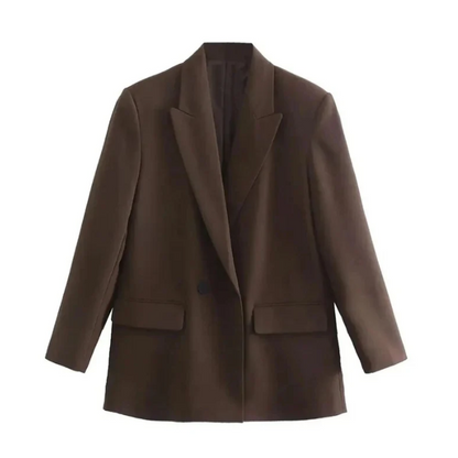 Moderner Oversize-Blazer für Damen in elegantem Oversize-Design