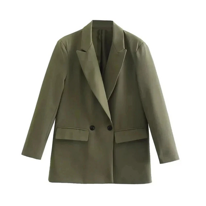 Moderner Oversize-Blazer für Damen in elegantem Oversize-Design