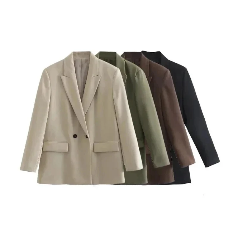 Moderner Oversize-Blazer für Damen in elegantem Oversize-Design