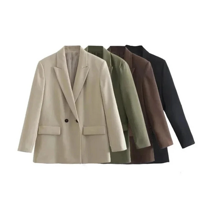Moderner Oversize-Blazer für Damen in elegantem Oversize-Design