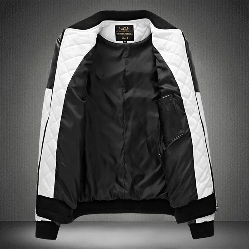 Modische Bikerjacke für Herren, stylisch und komfortabel für Freizeit und Alltag
