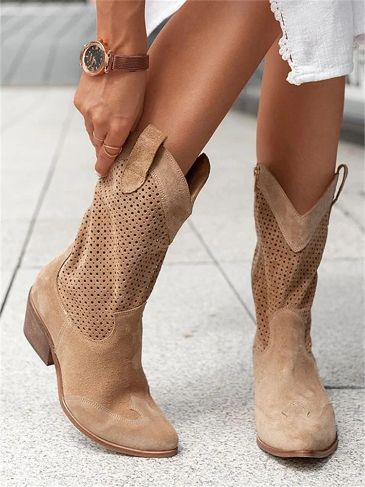 Stilvolle Cowboystiefel für Damen mit modernem Western-Look

