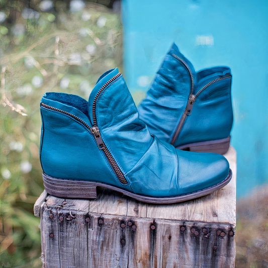 Modische Damenstiefeletten für Herbst und Winter, stilvoll und komfortabel.