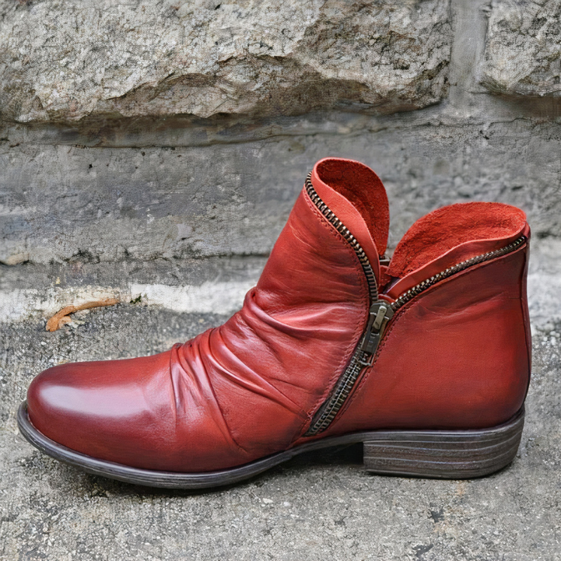 Modische Damenstiefeletten für Herbst und Winter, stilvoll und komfortabel.