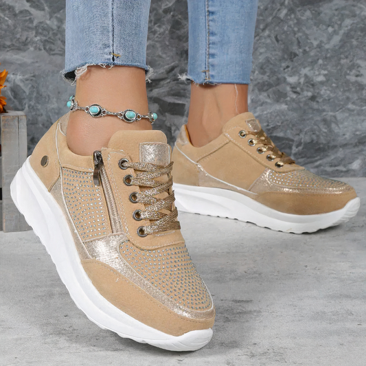  Modische und stützende Damen-Turnschuhe mit flexiblem Design für Alltag und Freizeit