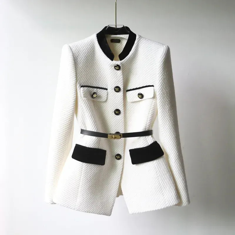 Modische Vintage-Bürojacke für Damen in elegantem Design